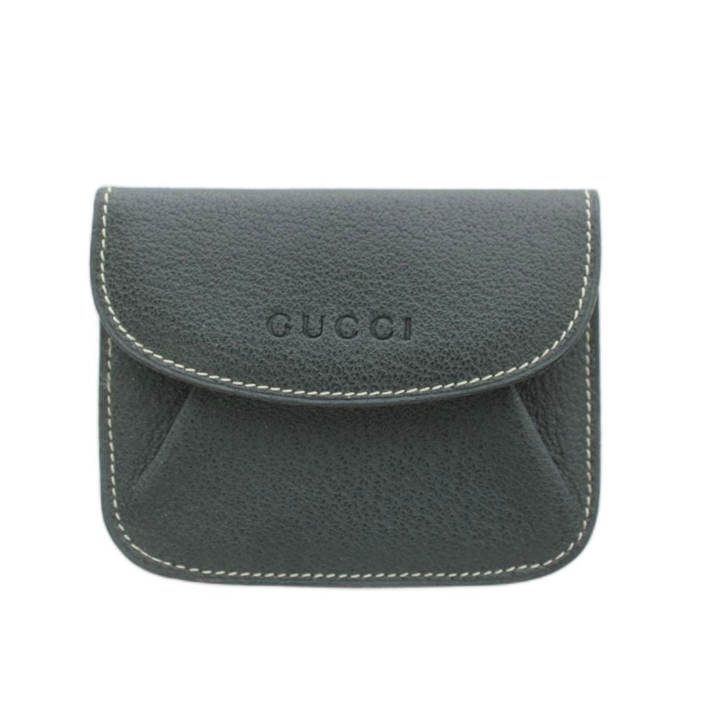 Gucci Coin Case Leather Green