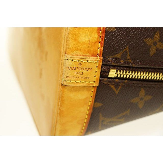 Louis Vuitton Alma Monogram Canvas Handbag — view 8