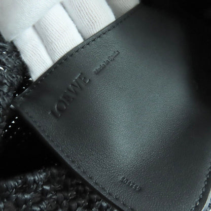 Loewe Ora Raffia Leather with Logo Hardware 2-Way — view 12