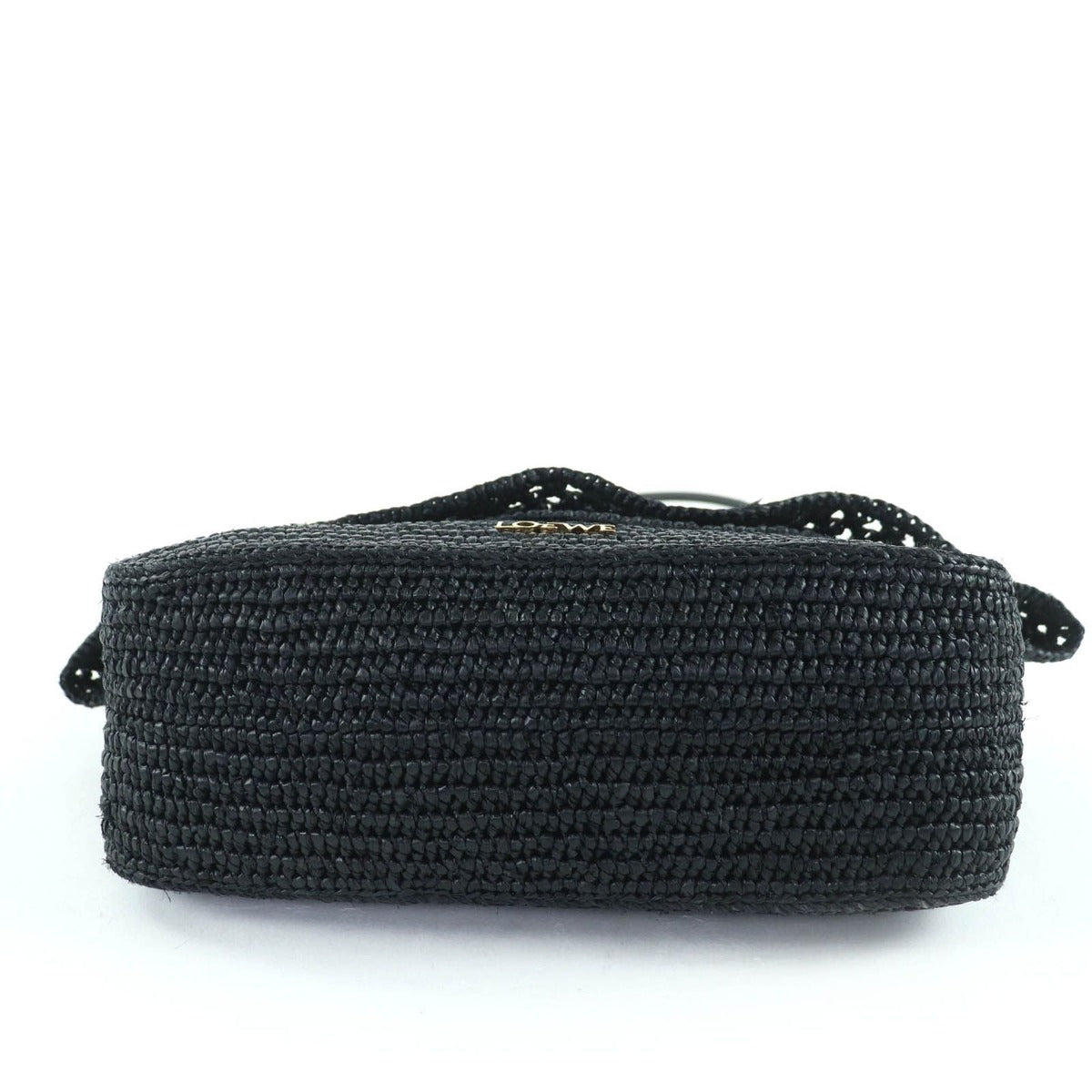 Loewe Ora Raffia Leather with Logo Hardware 2-Way — view 4