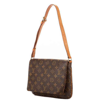 Louis Vuitton Musette Tango Brown Monogram Canvas Shoulder Bag — view 2