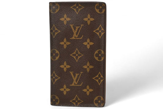Louis Vuitton Wallet Men's Monogram Louis Vuitton Long Wallet Porte Cult Cles