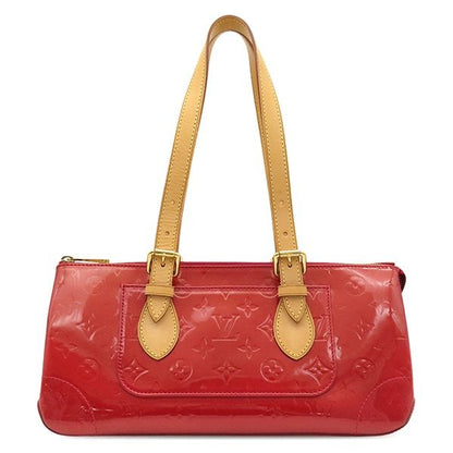 Louis Vuitton Shoulder Bag Rosewood Avenue Monogram Vernis Pomme D'amour Gold