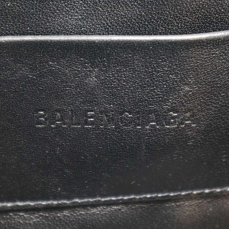 Balenciaga Mag Bag Small Mag Basket Small Shoulder Bag 677993 Black