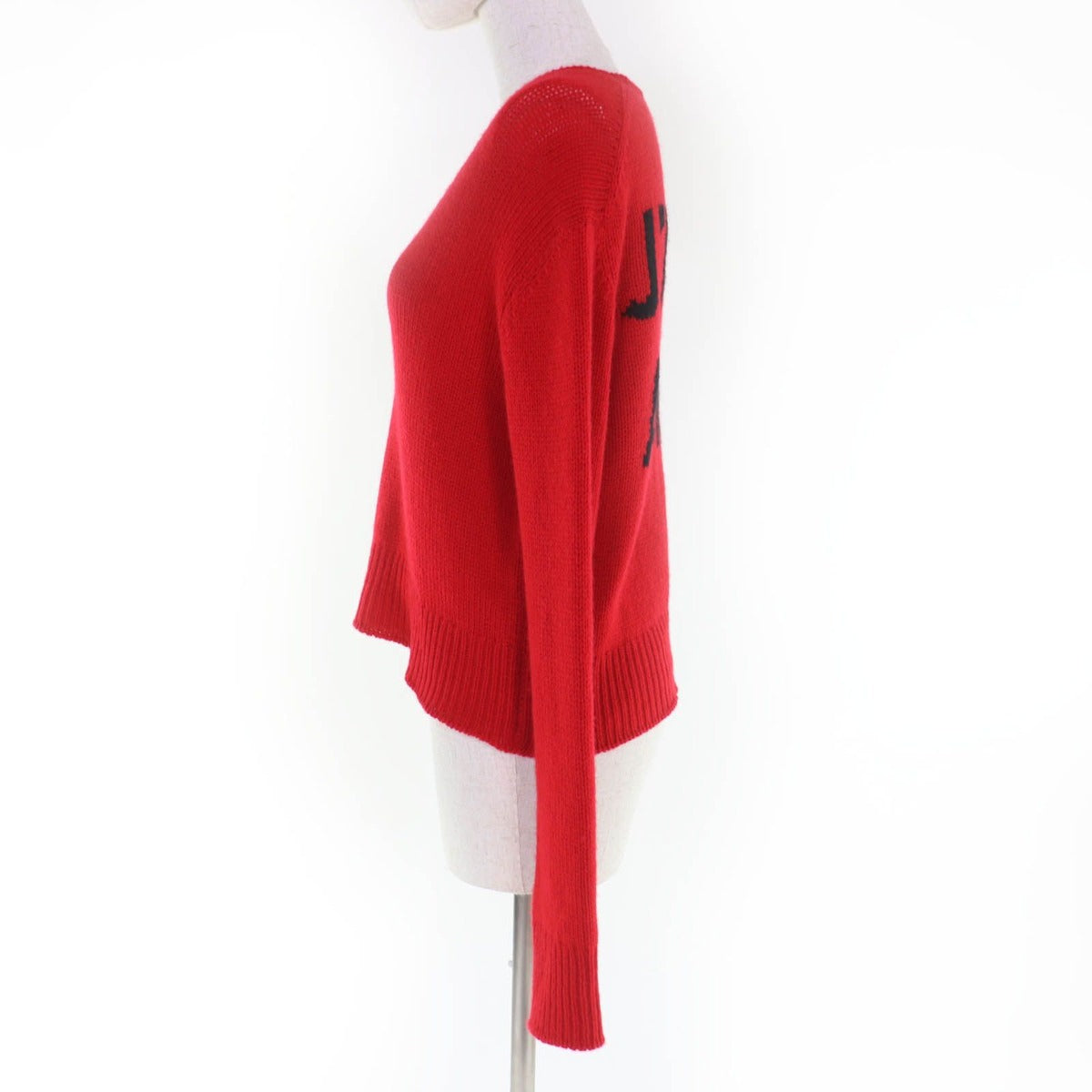 Dior Cashmere J'adior Amour Embroidery V-neck Long — view 2
