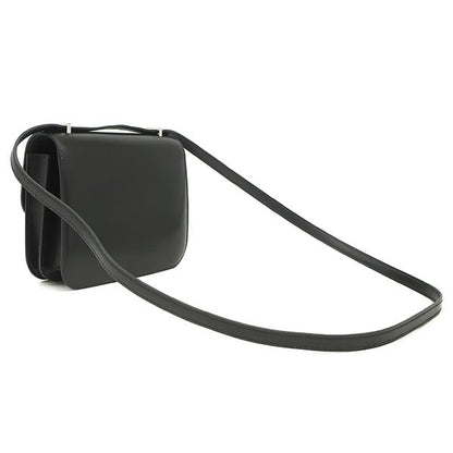 Hermes Shoulder Bag Constance 3 Mini Miroir Box Calf Black Silver Hardware