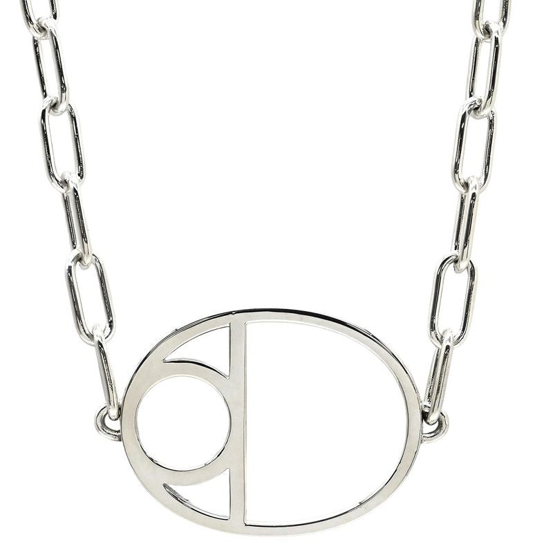 Hermes Necklace Chaine D'ancre Game Silver 925 Star Ring SV