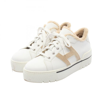 Hermes Sneakers White Leather