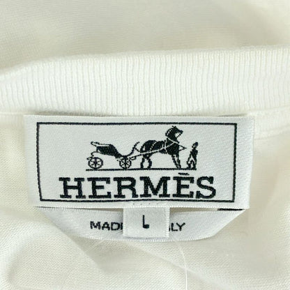 Hermes Botanical Stitch T-Shirt White L