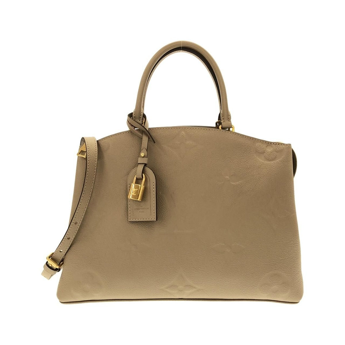 Louis Vuitton Monogram Empreinte Grand Palais MM Bag Tourterelle