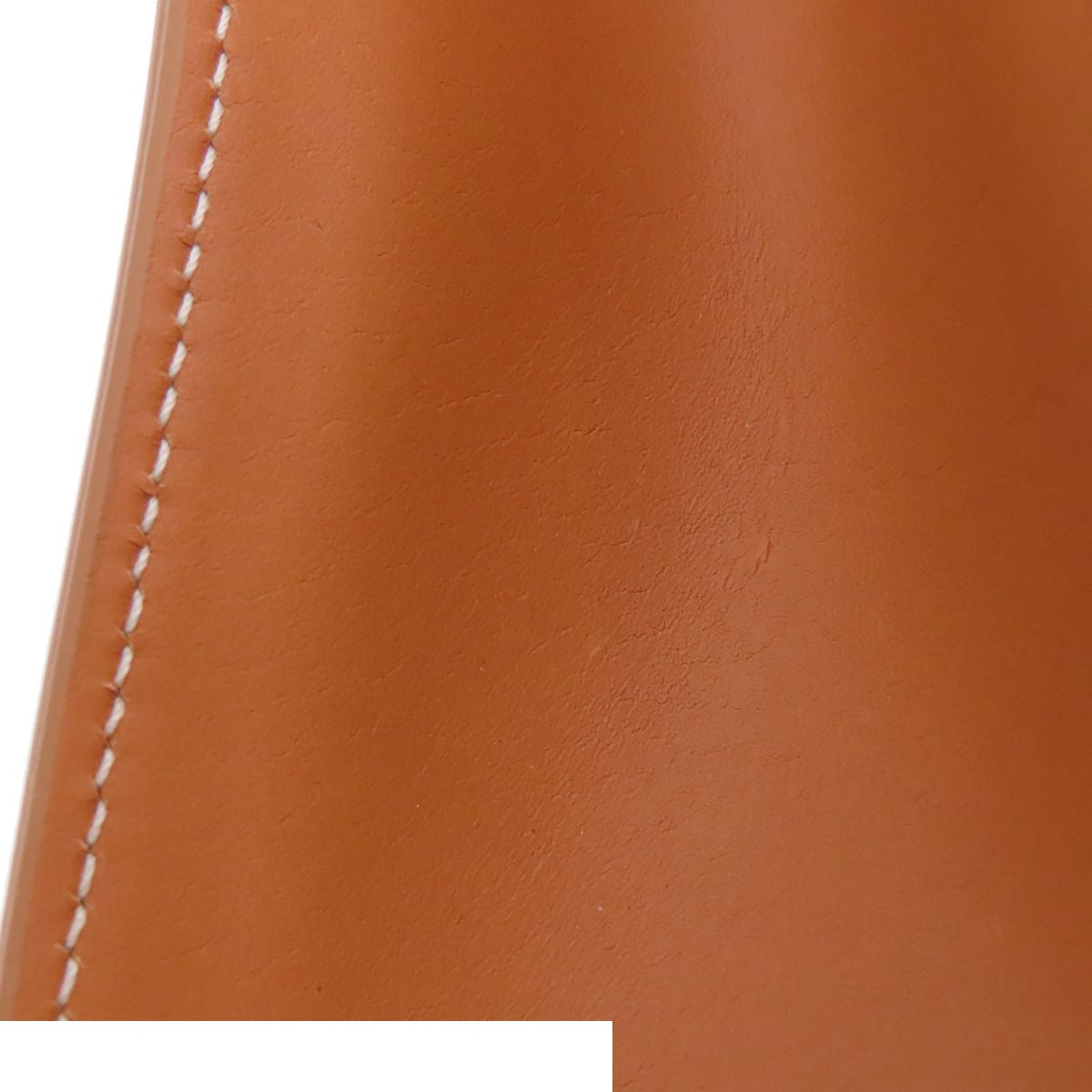Celine Vertical Cabas Natural Brown Canvas Leather Tote Bag — view 7