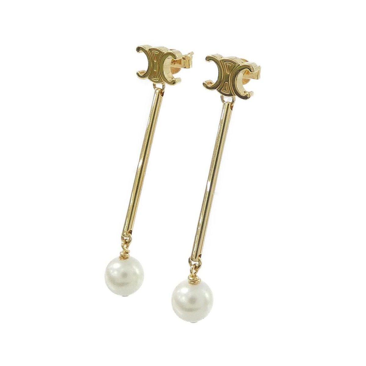 Celine le Perles Earrings — view 2