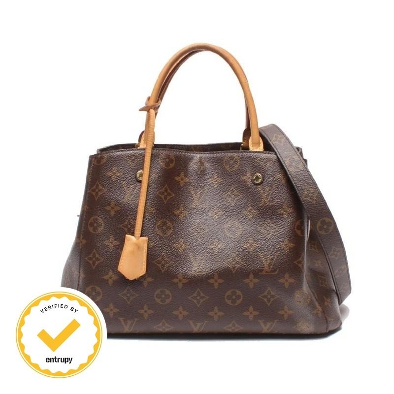 Louis Vuitton 2-Way Shoulder Bag Montaigne MM Monogram
