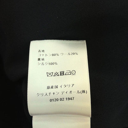 Christian DIOR | Hooded Blouson Fly Front Short Jacket Hoodie Fully Lined | 34