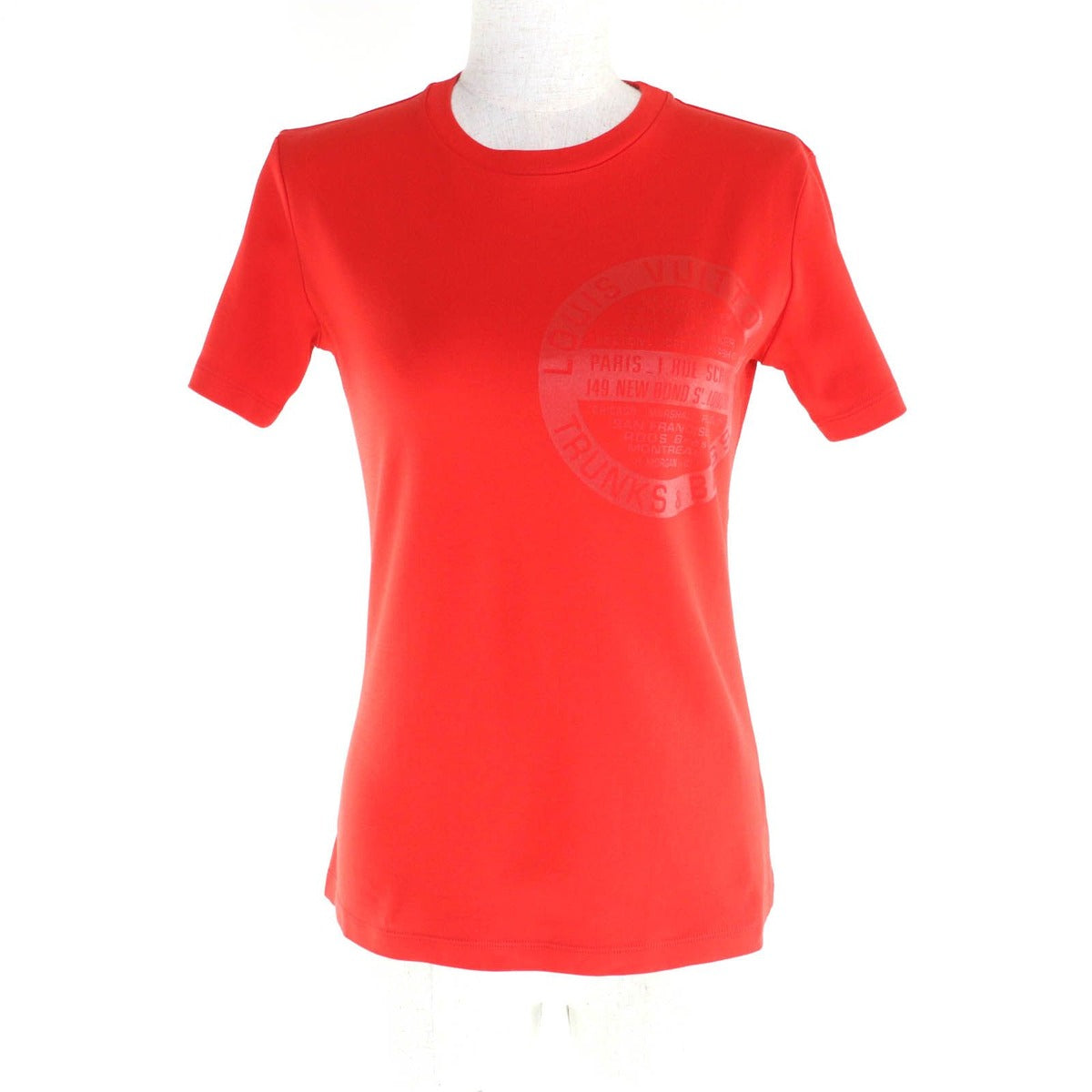 Louis Vuitton 100% Cotton Stamp Crew Neck