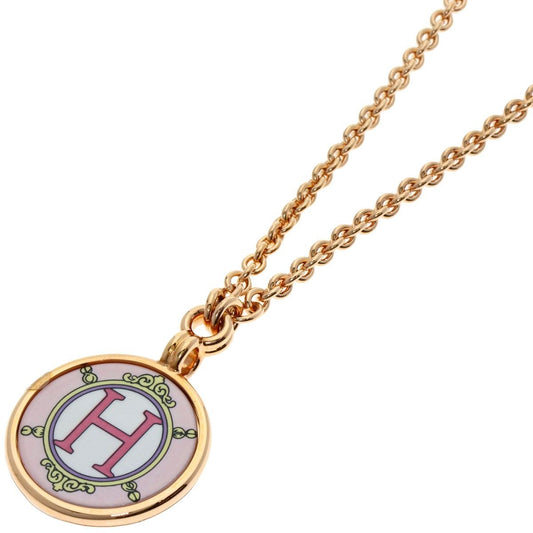 Hermes Medaille Blason PM Necklace