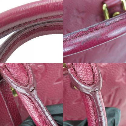 Louis Vuitton Speedy Bandoliere 25 M40764 Monogram Empreinte Purple Aurore 2WAY