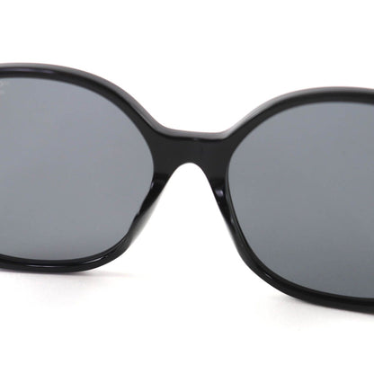 Chanel CC Logo Chain Enamel Leather Sunglasses Black 57 17 140 Made — view 7