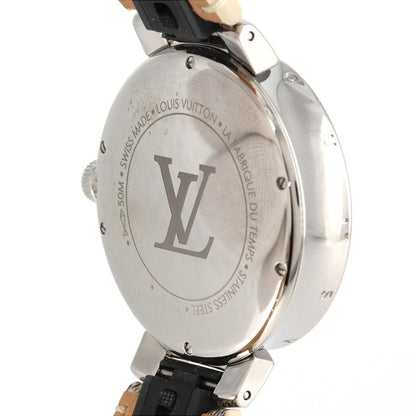 Louis Vuitton Tambour Dual Time 12 P Circle D Qa142 SS Quartz — view 6