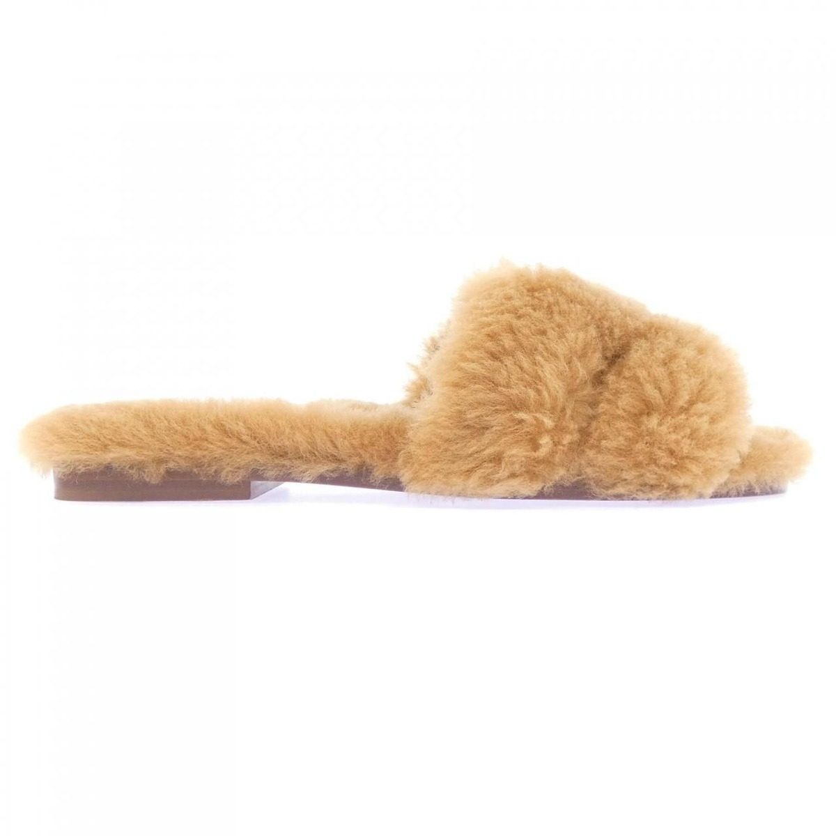 Hermes Oran Shearling Sandals