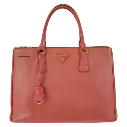 Prada Galleria Saffiano Pink Gold Leather Tote