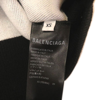 Balenciaga Knit Cropped High Neck