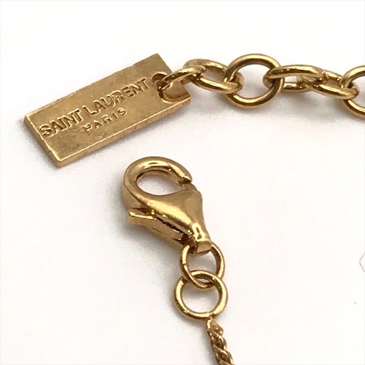 Saint Laurent Love Necklace Gold
