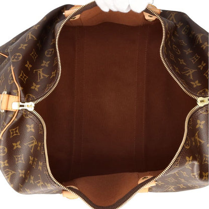 Louis Vuitton Keepall Bandoliere 50 M41416 Monogram Women's Boston Bag Brown