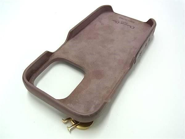 Christian Dior Christian Dior Lady Dior Cannage Leather Iphone15pro Phone Case