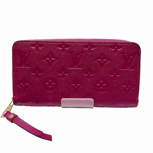 Louis Vuitton Monogram Empreinte Zippy Wallet Portefeuille Su Cles Cotton