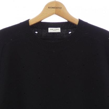 Saint Laurent Knit Sweater Black — view 5