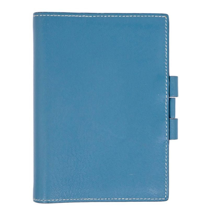 Hermes Agenda PM Blue Jean Swift Notebook Cover