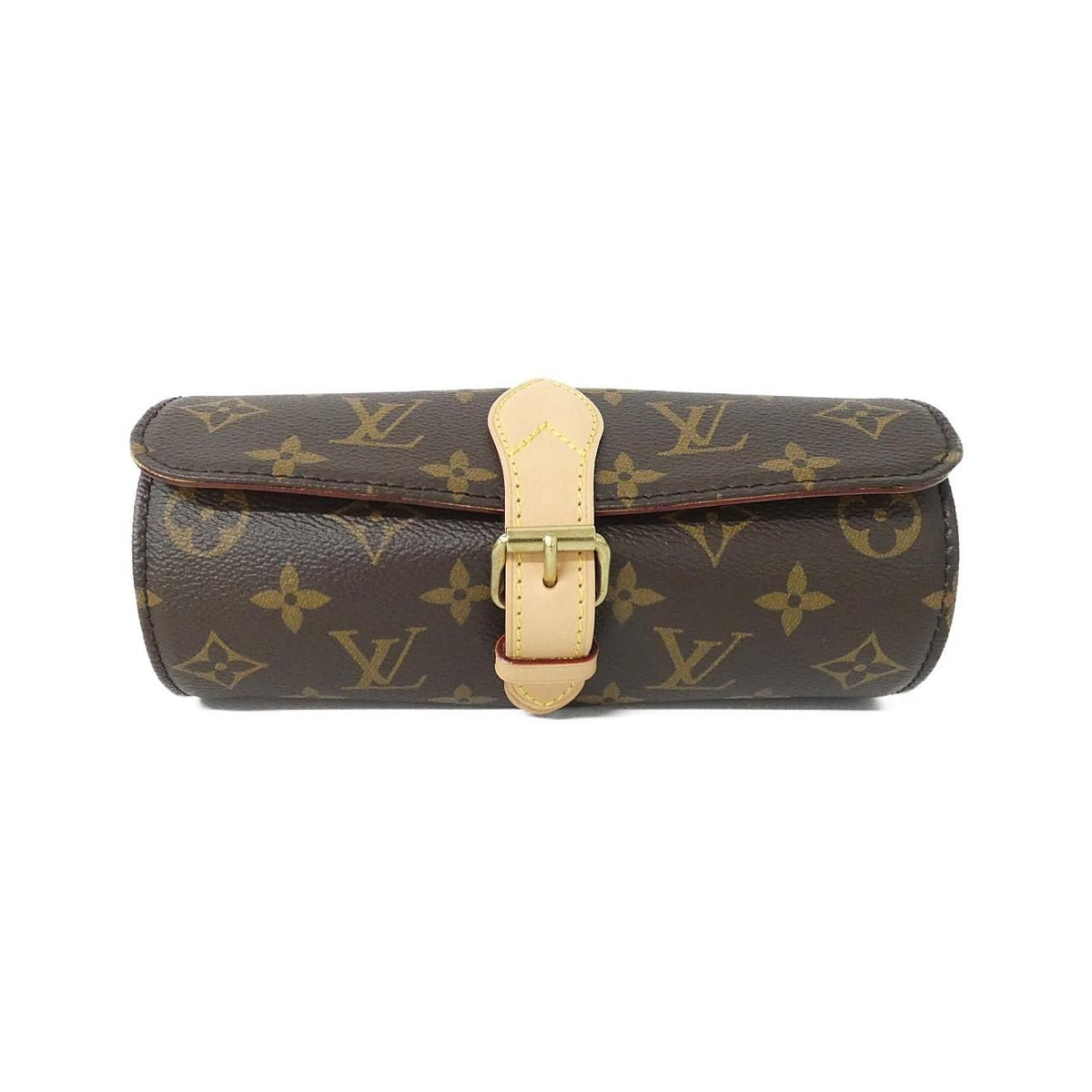 Louis Vuitton Monogram Etui 3 Montre Watch Case