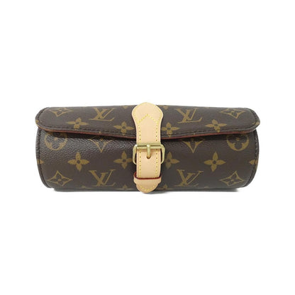 Louis Vuitton Monogram Etui 3 Montre Watch Case