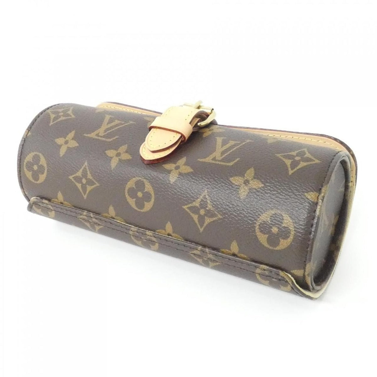 Louis Vuitton Monogram Etui 3 Montre Watch Case — view 3