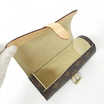 Louis Vuitton Monogram Etui 3 Montre Watch Case — view 7