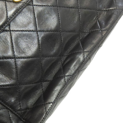 Chanel Matelasse Coco Mark Gold Hardware Shoulder Bag Lambskin Women