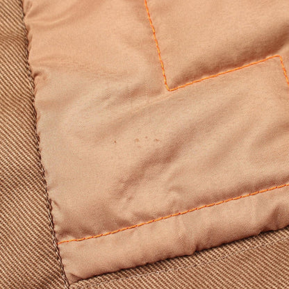 Louis Vuitton Hooded Patet Denim Jacket Orange Brown — view 7
