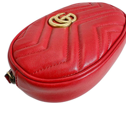 Gucci 476434 Body Bag GG Marmont Body Bag Gucci Red