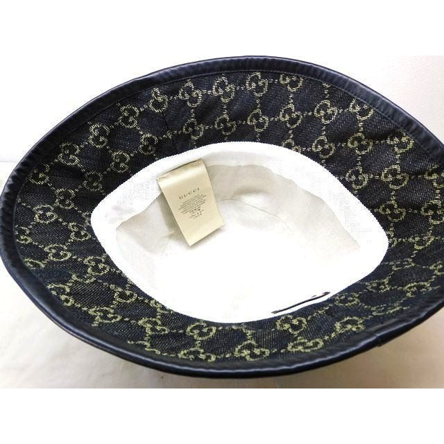 Gucci GG Canvas Bucket Hat Sizel Hat 8C — view 2