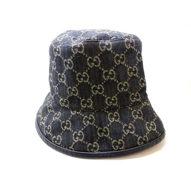Gucci GG Canvas Bucket Hat Sizel Hat 8C