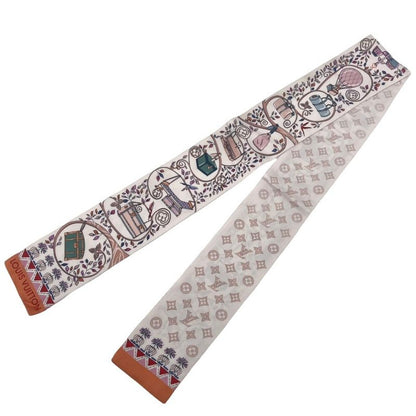 Louis Vuitton Monogram Tree Of Louis Reversible Scarf Twilly Bandeau In Pink
