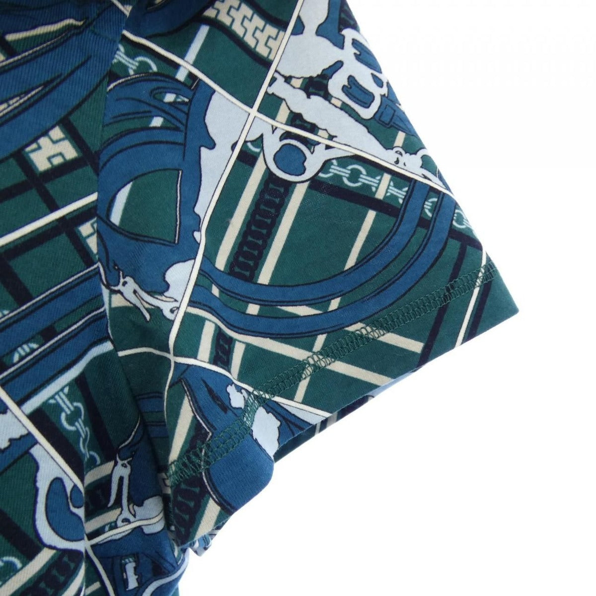 Hermes Tartan ET Chaines Milano Cut Dress — view 6