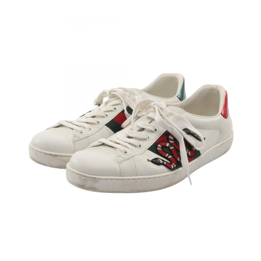 Gucci Sneakers Embroidered Sherry Line Leather