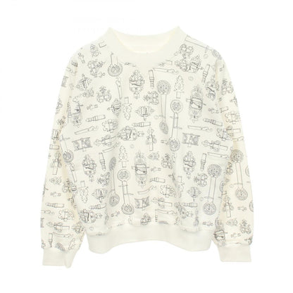 Hermes Sweatshirt Feronuri Remix Cotton White Black