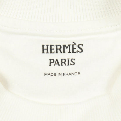 Hermes Sweatshirt Feronuri Remix Cotton White Black — view 3