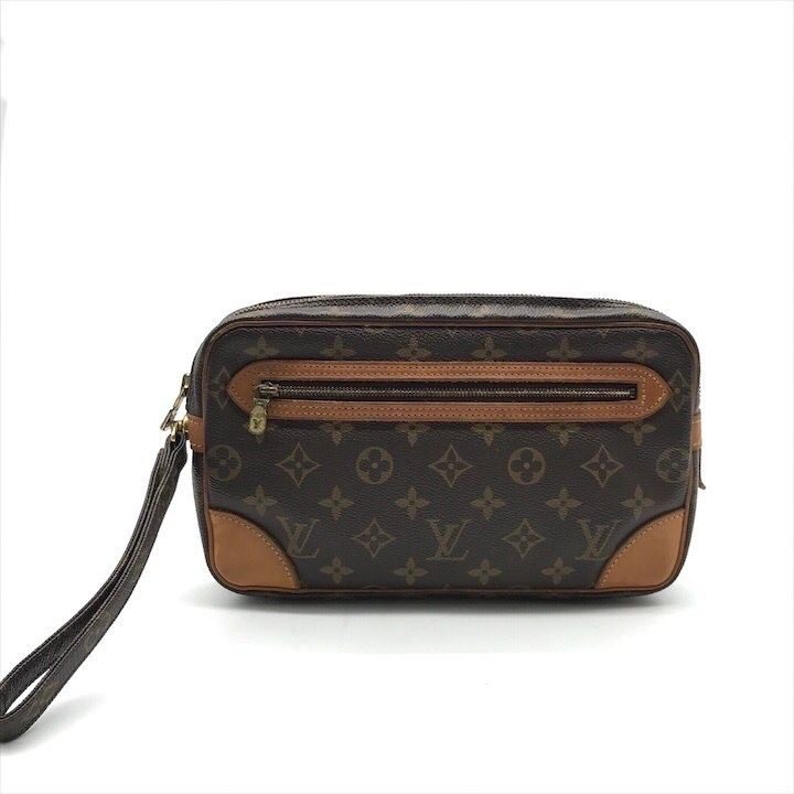 Louis Vuitton Monogram Marly Dragonne Second Pouch Purse