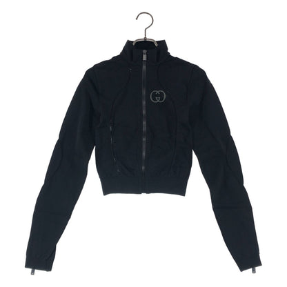 Gucci Seamless Jersey Zip Jacket Interlocking Logo Up