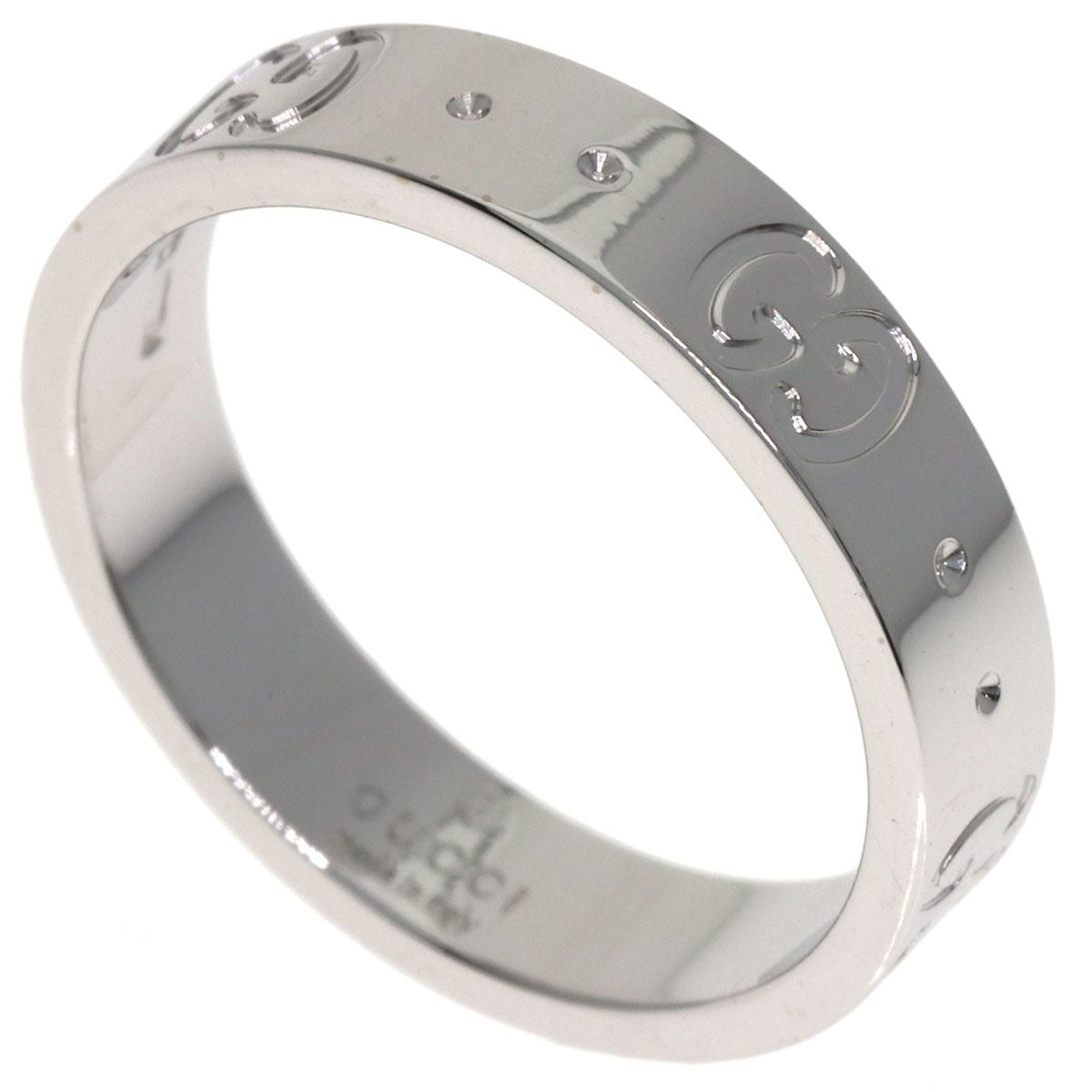 Gucci Icon Ring 18K White Gold