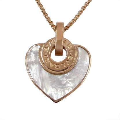 Bvlgari Quarre Necklace Pink